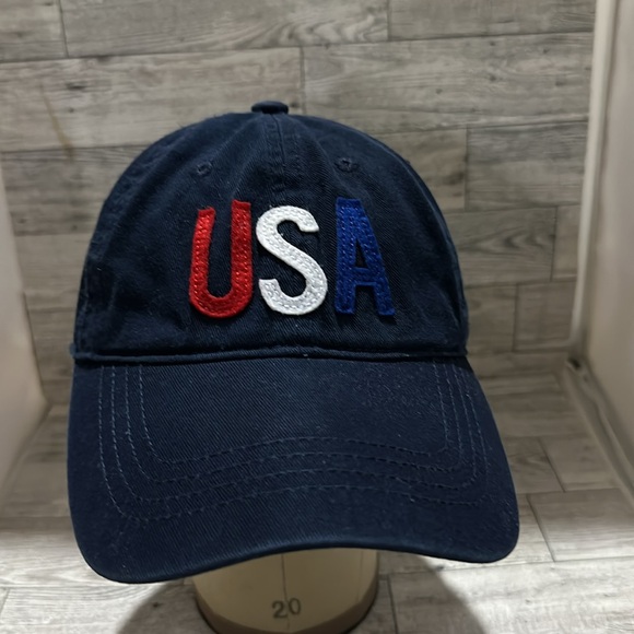 Old Navy Blue USA baseball cap hat - Picture 1 of 6